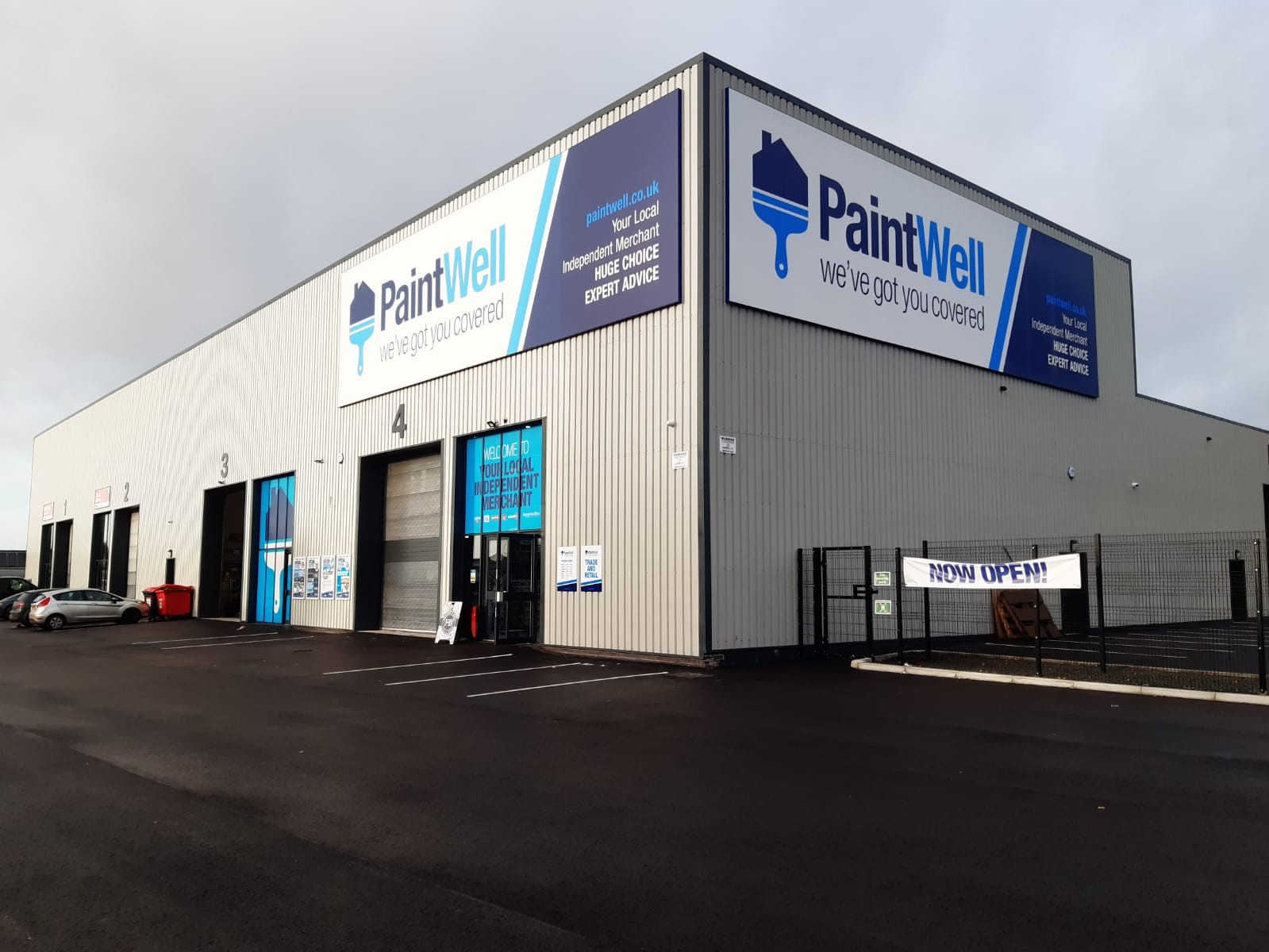 Refurbishment of Industrial and Retail Units, Kidderminster UK Landcare